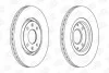 <strong>CITROEN Диск тормозной передн.Xantia,Xsara,Peugeot 306 93- CHAMPION 561705CH (фото 1)</strong>