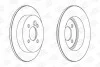 <strong>BMW Диск тормозной задн.Mini Coper,One 01- CHAMPION 562194CH (фото 1)</strong>