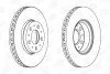 <strong>Гальмівний диск перед. S60/S70/S80/V70/XC70 (98-10) компл. 2шт CHAMPION 562244CH (фото 1)</strong>