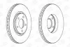 <strong>CHRYSLER Диск тормозной передн."16" Voyager 00 - CHAMPION 562292CH (фото 1)</strong>