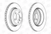 <strong>Диск гальмівний задній BMW X3 (E83) 03-11 CHAMPION 562327CH-1 (фото 1)</strong>