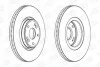 <strong>Диск гальмівний передній (кратно 2шт.) RENAULT LAGUNA II (BG0/1_) 01-07, LAGUNA I CHAMPION 562381CH (фото 1)</strong>