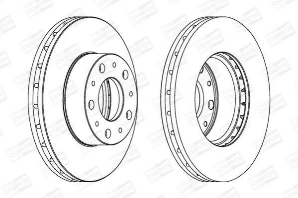 <strong>CITROEN Диск тормозной передн.Jumper,Fiat Ducato,Boxer 06- CHAMPION 562468CH (фото 1)</strong>