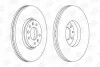 <strong>Диск гальмівний передній (кратно 2) Citroen Jumpy (07-16), C5/Fiat Scudo (07-16)/Peugeot Expert (07-) CHAMPION 562622CH (фото 1)</strong>