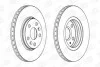 <strong>Диск гальмівний передній (ціна за 2шт.) Renault Kangoo (08-), MB Citan CHAMPION 562730CH (фото 1)</strong>