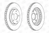 <strong>Диск гальмівний передній (кратно 2шт.) Jeep Compass (06-), Patriot (07-17)/ Mitsu CHAMPION 562790CH (фото 1)</strong>