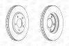 <strong>CHRYSLER Диск тормозной передн."15" 281*28 Voyager IV,Dodge Caravan 00- CHAMPION 563030CH (фото 1)</strong>