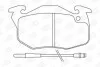 <strong>Колодки тормозные дисковые передние RENAULT Clio, Clio II, Espace I, Espace II, CHAMPION 571332CH (фото 1)</strong>