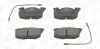 <strong>Колодки тормозные дисковые передние RENAULT Clio, Clio II, Espace I, Espace II, CHAMPION 571332CH (фото 2)</strong>