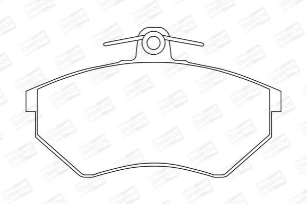 <strong>Колодки гальмівні дискові передні Chery Amulet (03-10)/ VW Caddy II CHAMPION 571357CH (фото 1)</strong>