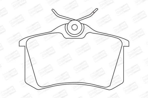 <strong>Колодки гальмівні дискові задні Citroen Berlingo (96-11)/VW Polo III (95-09) CHAMPION 571361CH (фото 1)</strong>