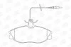 <strong>Гальмівні колодки пер. Peugeot 306/406/607 96- (TRW) CHAMPION 571898CH (фото 1)</strong>