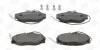 <strong>Гальмівні колодки пер. Peugeot 306/406/607 96- (TRW) CHAMPION 571898CH (фото 2)</strong>