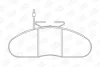 <strong>NISSAN гальмівні колодки передн. Atleon 00- CHAMPION 572374CH (фото 1)</strong>