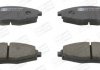 Колодки тормозные дисковые передние Daewoo Lanos, Matiz/Chery QQ CHAM CHAMPION 572402CH (фото 2)