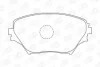 <strong>Колодки тормозные дисковые передние TOYOTA RAV 4 II (_A2_) 00-05 CHAM CHAMPION 572487CH (фото 1)</strong>