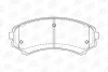 <strong>Колодки гальмові дискові передні MAZDA E2000, E2200, MITSUBISHI Montero, Paje CHAMPION 572497CH (фото 1)</strong>