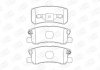Колодки гальмівні дискові задні CHRYSLER SEBRING Convertible (JS) C CHAMPION 572498CH (фото 1)