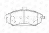 <strong>Колодки гальмівні дискові передні Hyundai Elantra III/ Kia Cerato I CHAMPION 572513CH (фото 1)</strong>