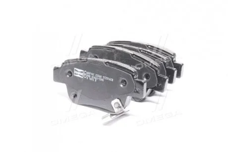 Колодки тормозные дисковые задние TOYOTA Avensis для CHAMPION 572516CH фото товара
