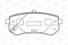 <strong>Колодки тормозные дисковые задние HYUNDAI i10 I (PA) 07-|KIA PICANTO I (SA) 04-1 CHAMPION 572527CH (фото 1)</strong>