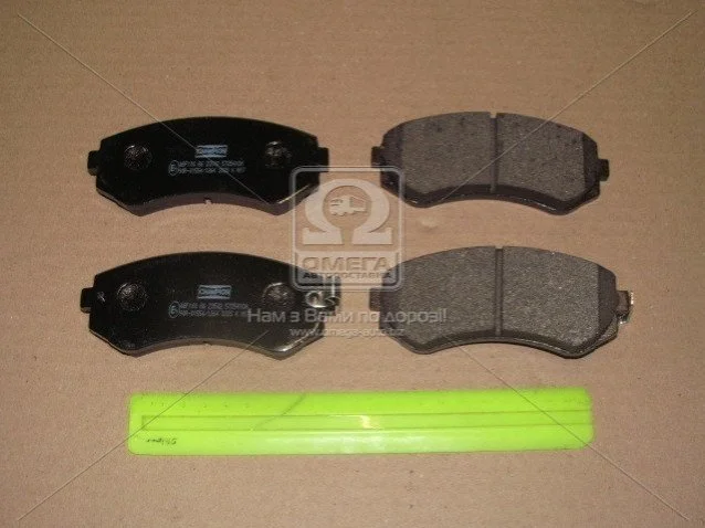 <strong>Колодки тормозные дисковые передние/задние NISSAN Almera CHAMPION 572541CH (фото 1)</strong>