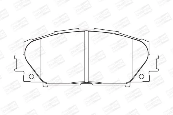 <strong>Колодки гальмівні дискові передн Toyota Yaris (05-11, 11-20) CHAMPION 572578CH (фото 1)</strong>