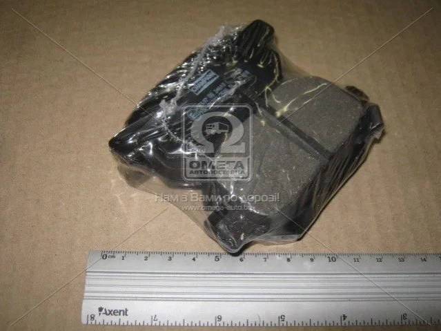 <strong>Колодки гальмівні дискові задні Toyota Yaris 1.0 VVT-i, 1.3 VVT-i, D-4D (06-) CHAMPION 572591CH (фото 1)</strong>