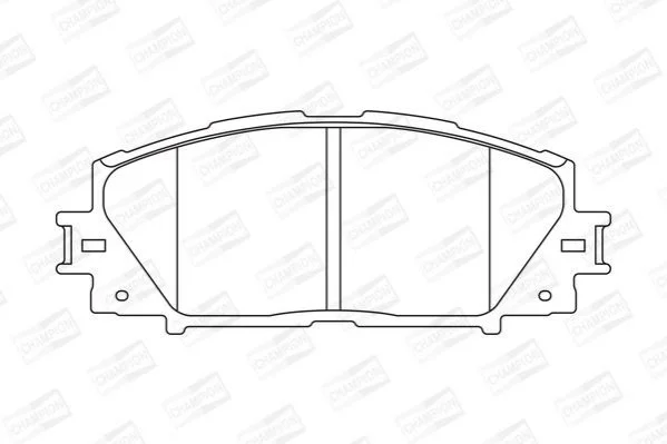<strong>Колодки гальмові дискові передні LEXUS CT (ZWA10_) 10-|TOYOTA PRIUS (_W3_) 08 CHAMPION 572631CH (фото 1)</strong>