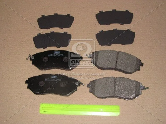 <strong>Колодки гальмові дискові передні SUBARU Outback (BR) (09-) CHAMPIO CHAMPION 572638CH (фото 1)</strong>