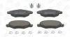 <strong>PEUGEOT Тормозные колодки передн. 206 98- CHAMPION 573051CH (фото 2)</strong>