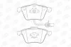 <strong>Колодки гальмові дискові передні AUDI A4, A6 CHAMPION 573196CH (фото 1)</strong>