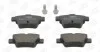<strong>Колодки тормозные дисковые задние Citroen C4 I/ Peugeot 307 (03-09) C CHAMPION 573235CH (фото 2)</strong>