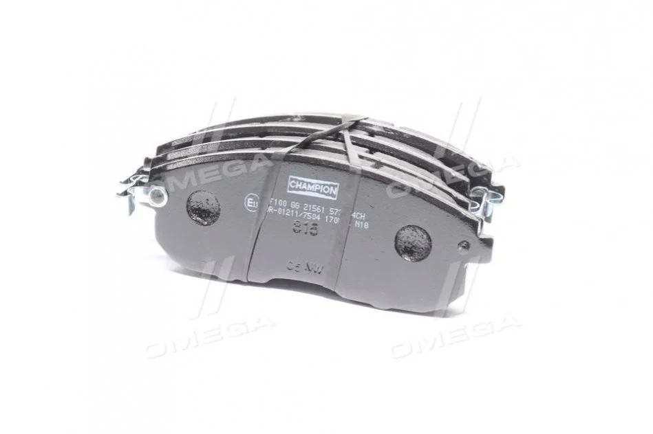 <strong>Колодки тормозные дисковые передние NISSAN BLUEBIRD SYLPHY / SYLPHY III (B17) 12- CHAMPION 573304CH (фото 1)</strong>