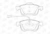 <strong>Колодки гальмові дискові передні FIAT DOBLO Box Body/MPV (223_) 00-, DOBLO Bu CHAMPION 573334CH (фото 1)</strong>