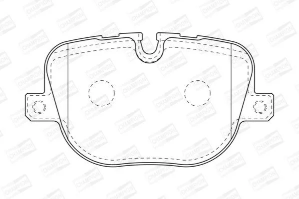 <strong>LANDROVER Тормозные колодки задн.Range Rover Sport 09- CHAMPION 573342CH (фото 1)</strong>