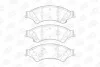 <strong>Колодки гальмові дискові передні FORD RANGER (TKE) 11- CHAMPION 573449CH (фото 1)</strong>