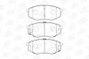 <strong>Колодки тормозные дисковые передние HYUNDAI ix20 (JC) 10-, SONATA VI (YF) 09-15| CHAMPION 573454CH (фото 1)</strong>