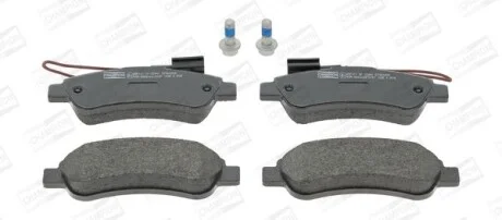 Колодки тормозные дисковые задние Citroen Jumper II/ Fiat Ducato (06-) (для CHAMPION 573632CH фото товара