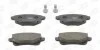 <strong>Колодки тормозные дисковые задние Renault Megane (III,IV), Clio V, Fluence (10-) CHAMPION 573660CH (фото 2)</strong>
