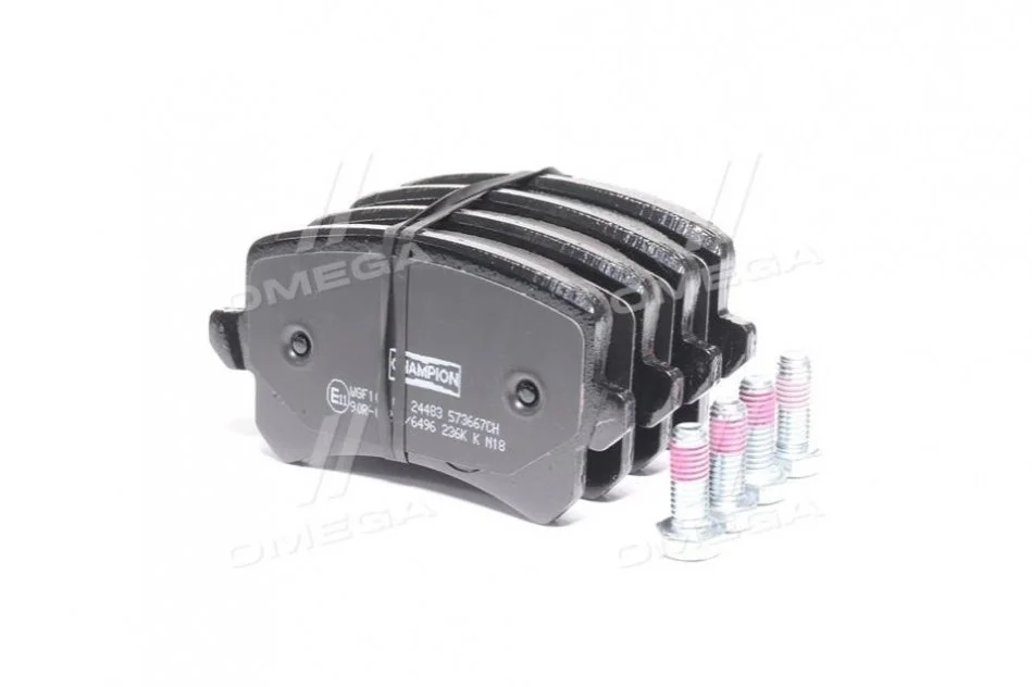 <strong>Колодки тормозные дисковые задние VW Tiguan CHAMPION 573667CH (фото 1)</strong>