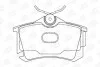 <strong>Колодки тормозные дисковые задние AUDI A2 (8Z0) 00-05|SEAT TOLEDO III (5P2) 04-0 CHAMPION 573682CH (фото 1)</strong>
