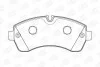 <strong>Колодки гальмові дискові передні Sprinter/ VW Crafter 5T (06-) CHA CHAMPION 573726CH (фото 1)</strong>