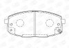 Колодки гальмові дискові передні HYUNDAI i30 (FD) 07-12, i30 Estate (FD) 07-1 CHAMPION 573730CH (фото 1)