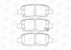 Колодки гальмівні дискові задні Nissan Qashqai/ x-Trail/ Renault Koleos (01-) CHAMPION 573754CH (фото 1)