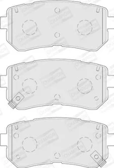 Колодки гальмівні дискові для CHAMPION 573830CH фото товару