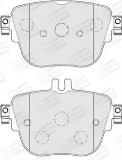 Колодки тормозные дисковые задние MB E-CLASS (W213) (16-) для Mercedes CHAMPION 573845CH фото товара