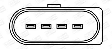 AUDI Катушка зажигания A4/A6/A8 quattro 3,7-4,2 02-. для Volkswagen CHAMPION BAEA062E фото товару