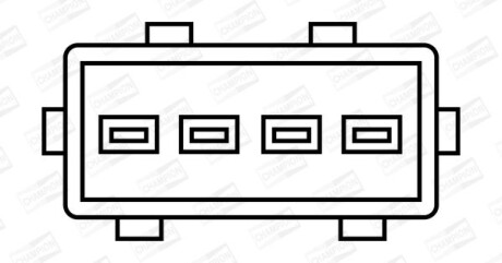 RENAULT котушка запалювання Clio 1,2 Cangoo 1,2 97- Laguna 2,0 01-. CHAMPION BAEA345 фото товару