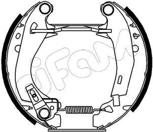 PEUGEOT Гальмівні колодки (барабан) 106 91- CIFAM 151-007 фото товара